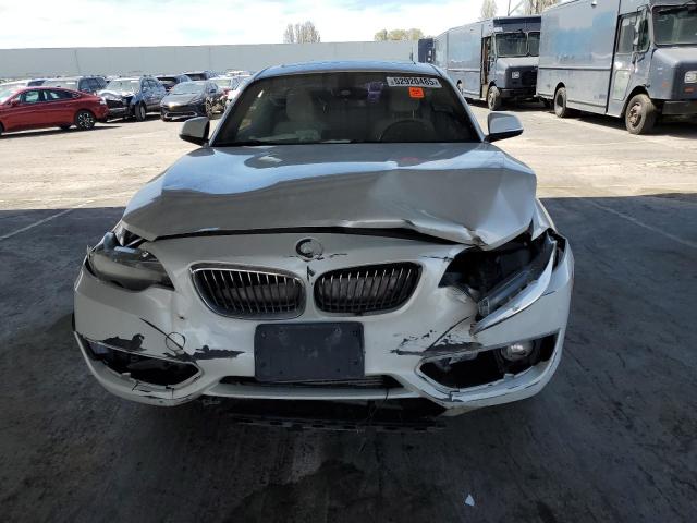 WBA1F9C57GV545699 - 2016 BMW 228 I SULEV WHITE photo 5