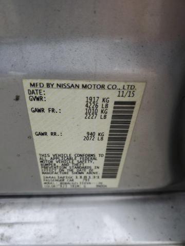 1N4AL3AP1GC118131 - 2016 NISSAN ALTIMA 2.5 SILVER photo 12