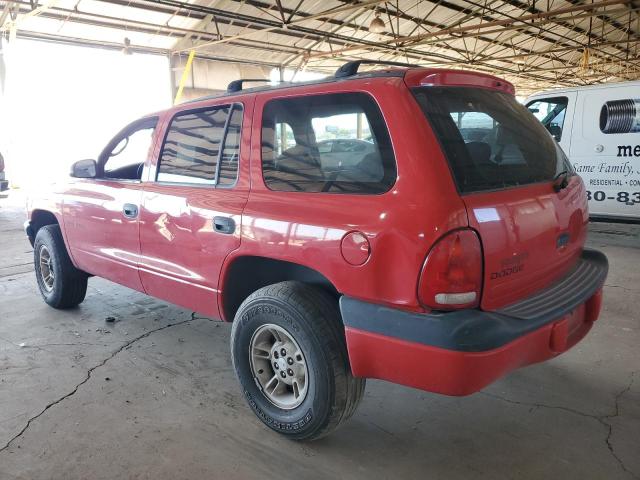 1B4HS28NX1F633111 - 2001 DODGE DURANGO RED photo 2