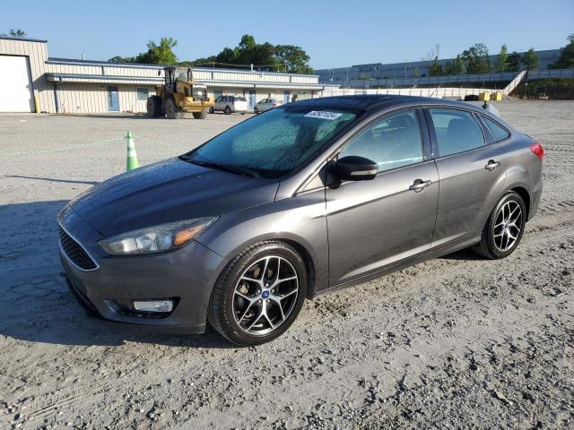 1FADP3H25HL302338 - 2017 FORD FOCUS SEL GRAY photo 1
