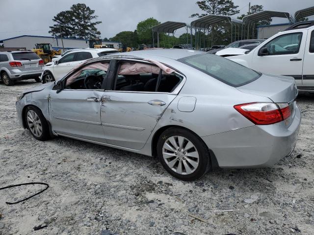 1HGCR2F88EA071218 - 2014 HONDA ACCORD EXL SILVER photo 2