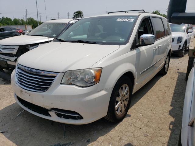 2A4RR8DG1BR714421 - 2011 CHRYSLER TOWN & COU TOURING L WHITE photo 1