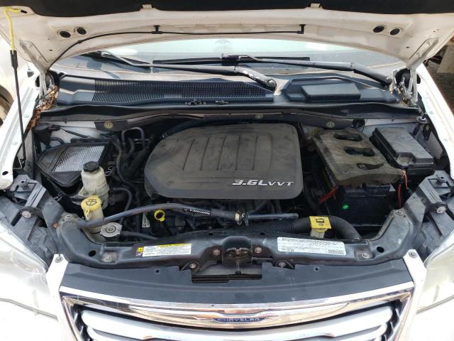 2A4RR8DG1BR714421 - 2011 CHRYSLER TOWN & COU TOURING L WHITE photo 12