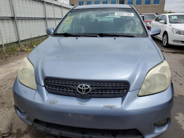 2T1KR32E66C554084 - 2006 TOYOTA COROLLA MA XR BLUE photo 5