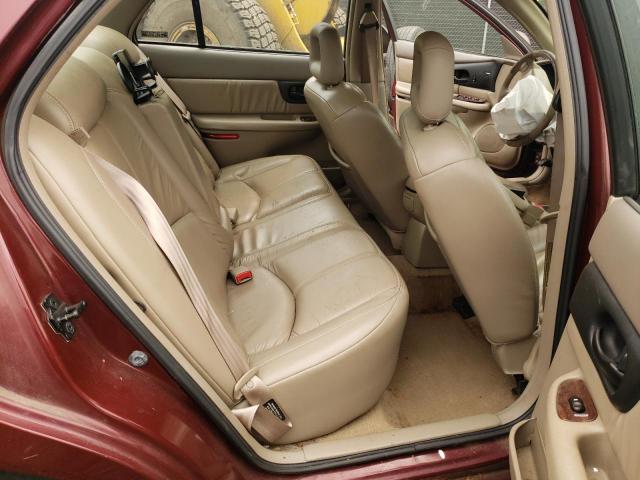 2G4WB55K5Y1282904 - 2000 BUICK REGAL LS 勃艮第红 照片 10