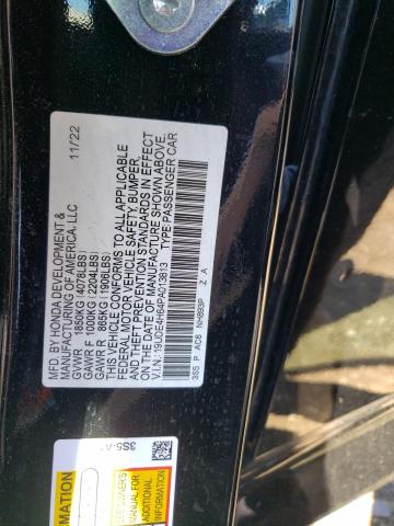 19UDE4H64PA013813 - 2023 ACURA INTEGRA A-SPEC TECH BLACK photo 12