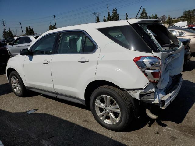 2GNALBEK7H1594689 - 2017 CHEVROLET EQUINOX LS WHITE photo 2