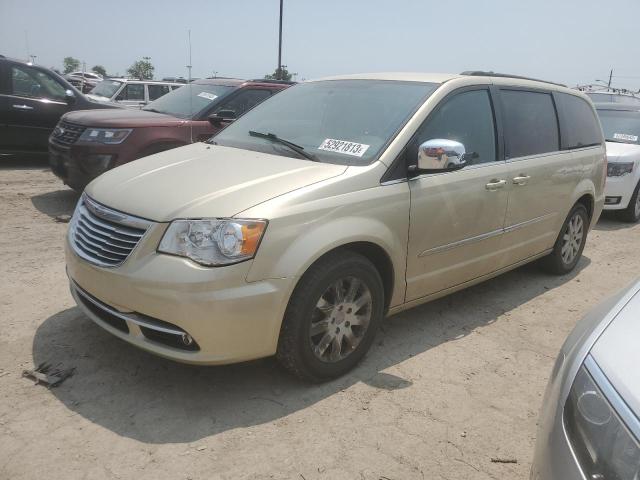 2A4RR8DG6BR659352 - 2011 CHRYSLER TOWN & COU TOURING L GOLD photo 1