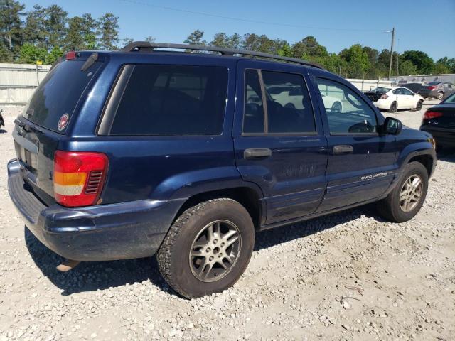 1J4GX48S44C304048 - 2004 JEEP GRAND CHER LAREDO BLUE photo 3