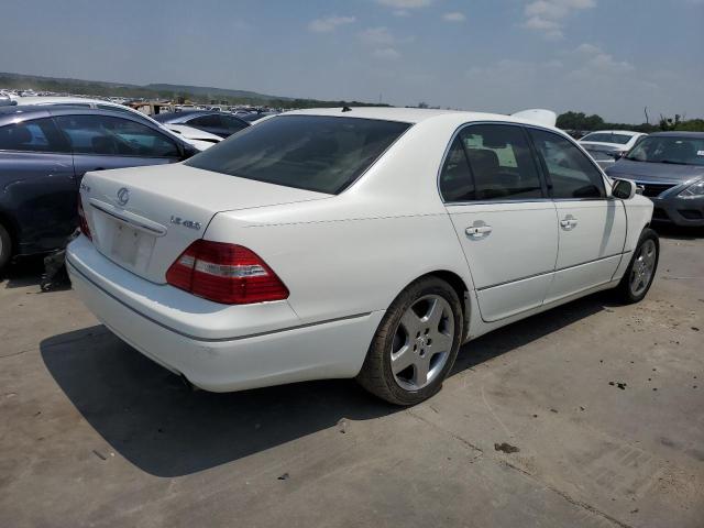 JTHBN36F765037824 - 2006 LEXUS LS 430 WHITE photo 3