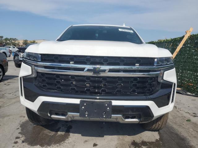 1GNSCLED5MR460910 - 2021 CHEVROLET TAHOE C1500 WHITE photo 5