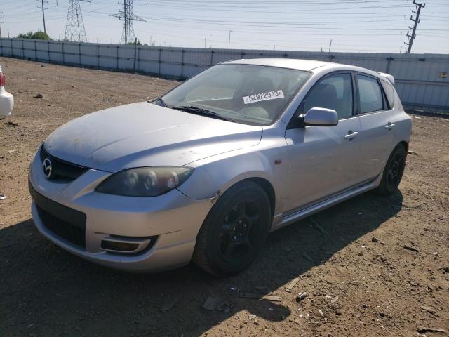 JM1BK34L581787753 - 2008 MAZDA SPEED 3 SILVER photo 1