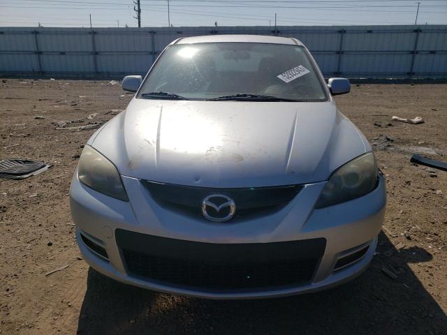 JM1BK34L581787753 - 2008 MAZDA SPEED 3 SILVER photo 5