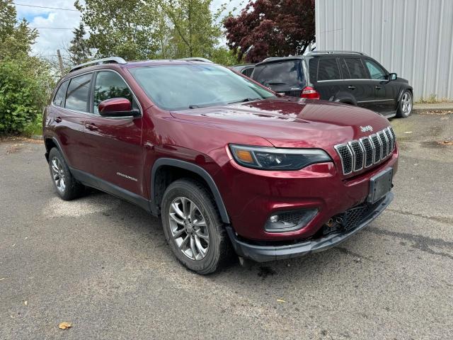 1C4PJMLX4KD224413 - 2019 JEEP CHEROKEE LATITUDE PLUS BURGUNDY photo 1