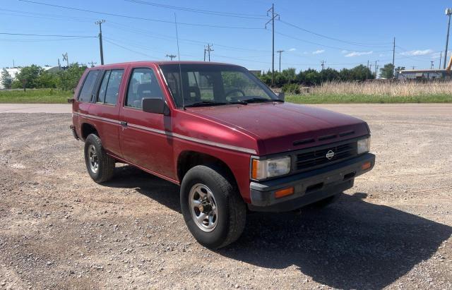 JN8HD17Y5NW030774 - 1992 NISSAN PATHFINDER XE RED photo 1
