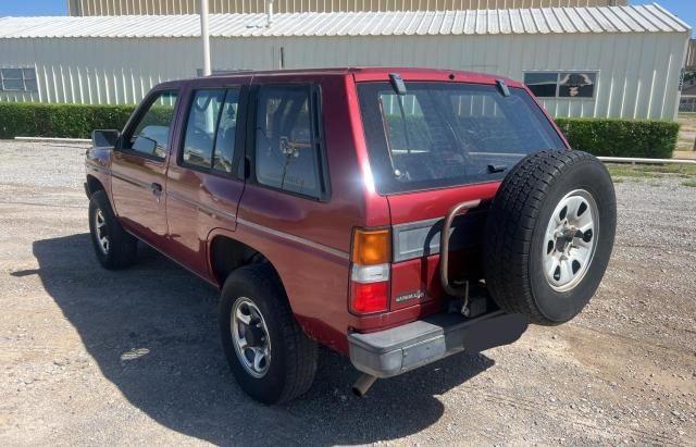 JN8HD17Y5NW030774 - 1992 NISSAN PATHFINDER XE RED photo 3