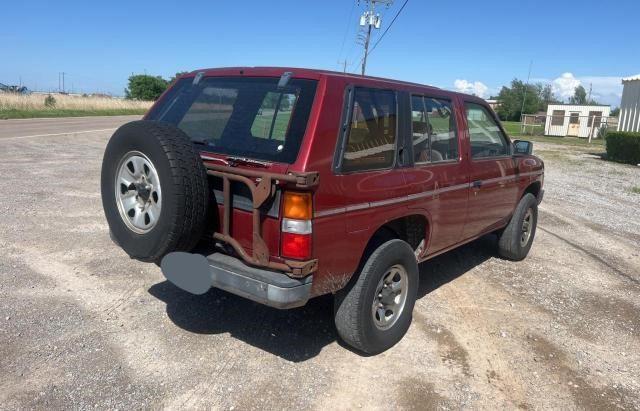 JN8HD17Y5NW030774 - 1992 NISSAN PATHFINDER XE RED photo 4