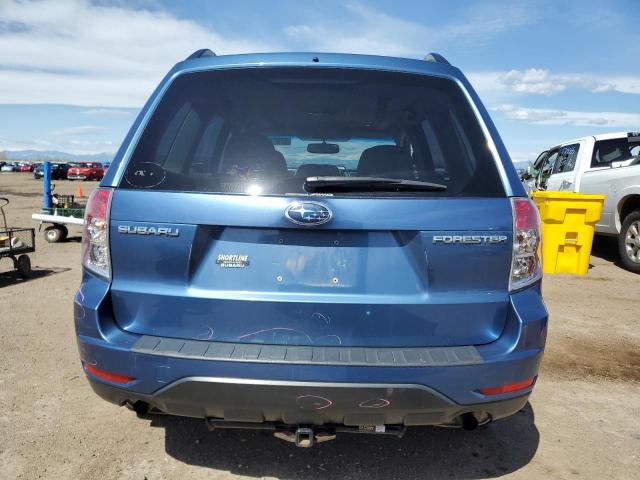 JF2SH63649H788026 - 2009 SUBARU FORESTER 2.5X PREMIUM BLUE photo 6