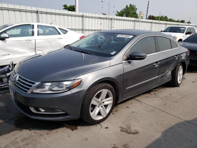 WVWBN7AN6GE500660 - 2016 VOLKSWAGEN CC BASE GRAY photo 1