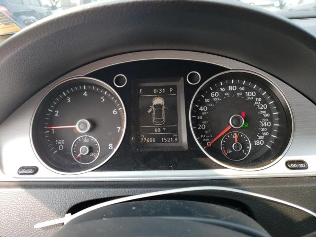 WVWBN7AN6GE500660 - 2016 VOLKSWAGEN CC BASE GRAY photo 9