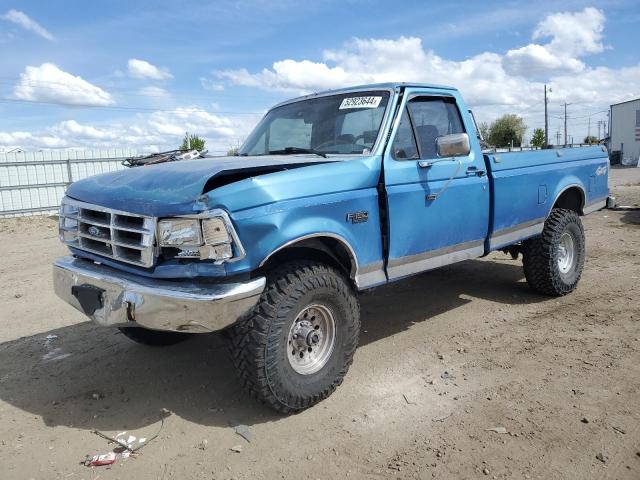 1FTEF14Y1NPA75170 - 1992 FORD F-150 FLAR BLUE photo 1