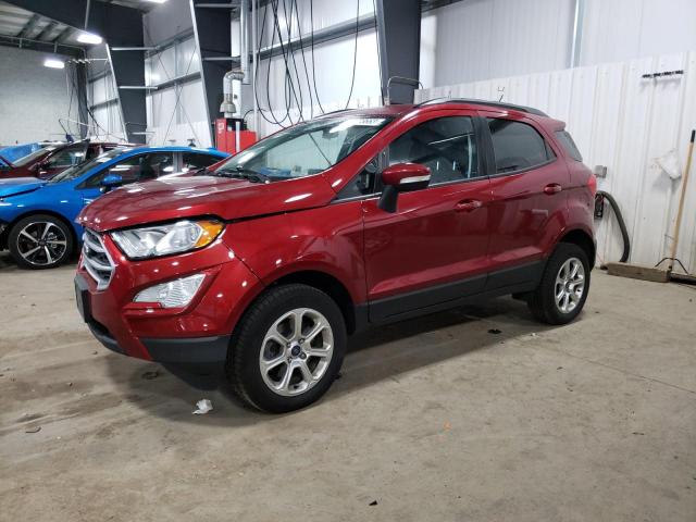 MAJ6P1UL3JC226779 - 2018 FORD ECOSPORT SE Kasztanowy zdjęcie 1