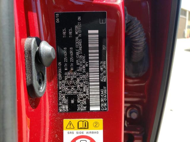 JTJBARBZ2J2177366 - 2018 LEXUS NX 300 BASE Qırmızı foto 13