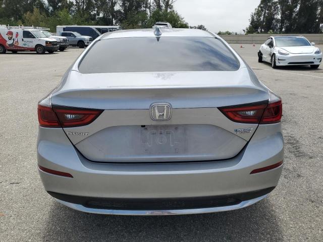 19XZE4F98ME008172 - 2021 HONDA INSIGHT TOURING SILVER photo 6