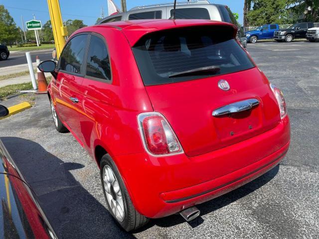 3C3CFFAR7DT740766 - 2013 FIAT 500 POP RED photo 3