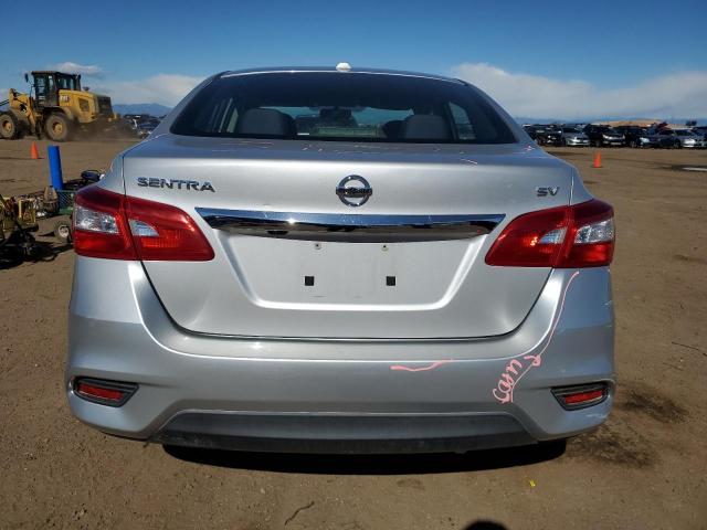 3N1AB7AP4GL656933 - 2016 NISSAN SENTRA S SILVER photo 6