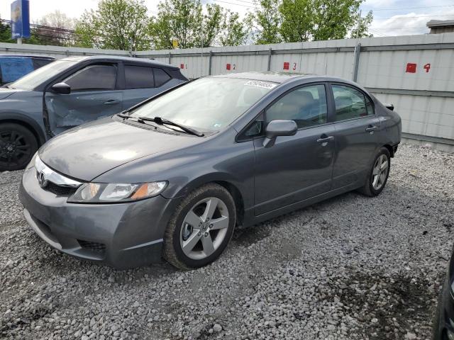 19XFA1F6XBE022428 - 2011 HONDA CIVIC LX-S GRAY photo 1