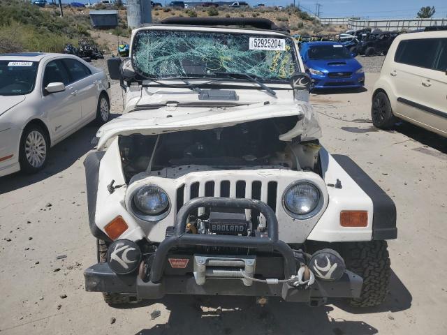 1J4FY19S2XP407102 - 1999 JEEP WRANGLER / SPORT WHITE photo 5