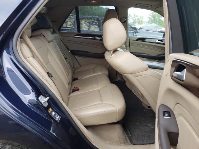 4JGDA5HB8EA373835 - 2014 MERCEDES-BENZ ML 350 4MATIC BLUE photo 10