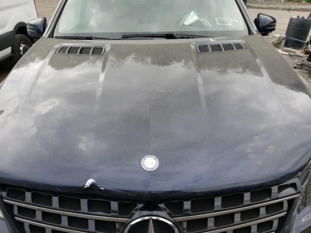 4JGDA5HB8EA373835 - 2014 MERCEDES-BENZ ML 350 4MATIC BLUE photo 11