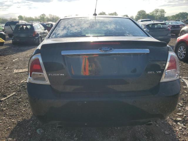 3FAHP08188R184732 - 2008 FORD FUSION SEL BLACK photo 6