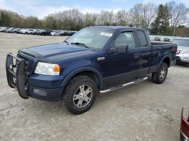 1FTPX14545FA77450 - 2005 FORD F150 BLUE photo 1