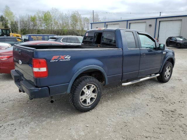 1FTPX14545FA77450 - 2005 FORD F150 BLUE photo 3