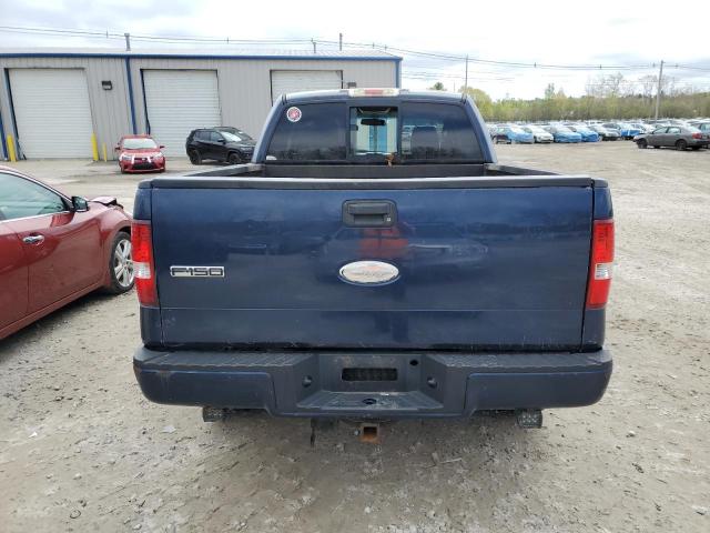 1FTPX14545FA77450 - 2005 FORD F150 BLUE photo 6