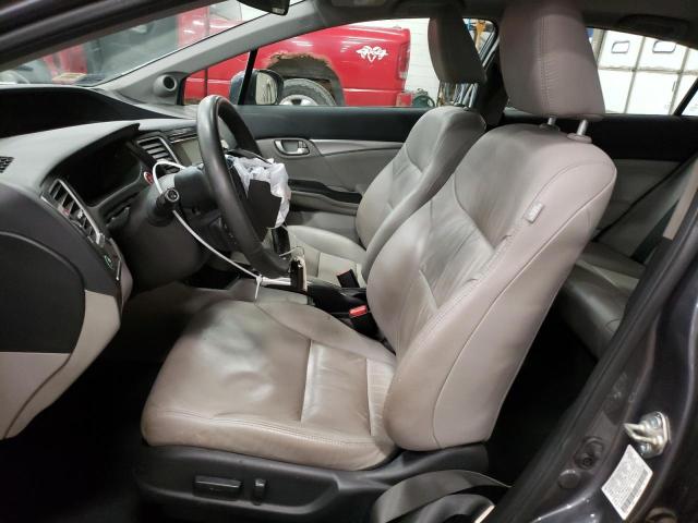 2HGFB2F96EH548627 - 2014 HONDA CIVIC EXL 银色 照片 7