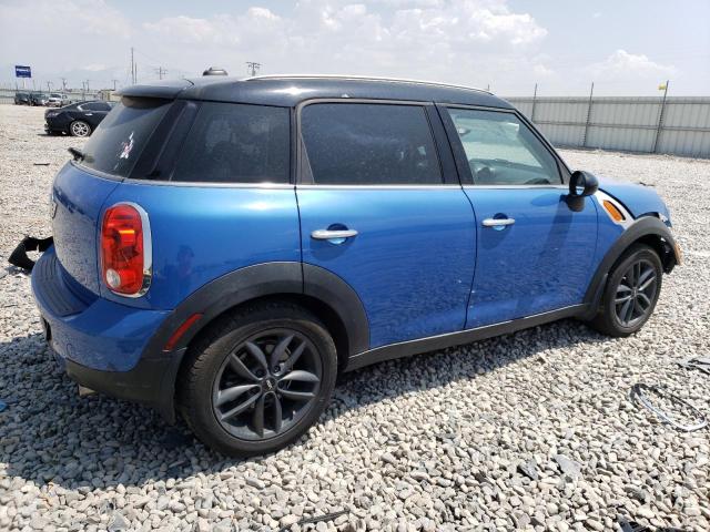 WMWZB3C53EWR40191 - 2014 MINI COOPER COUNTRYMAN BLUE photo 3