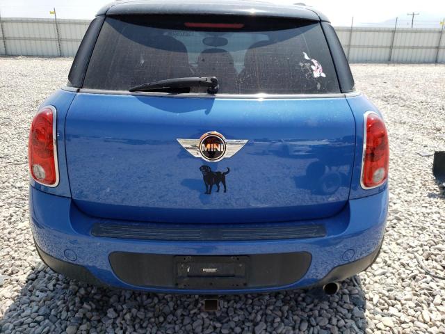 WMWZB3C53EWR40191 - 2014 MINI COOPER COUNTRYMAN BLUE photo 6