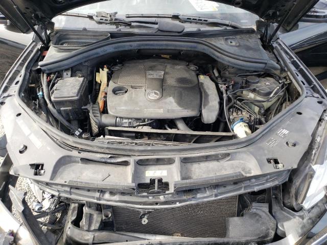 4JGDA5HB1CA040065 - 2012 MERCEDES-BENZ ML 350 4MATIC BLACK photo 12