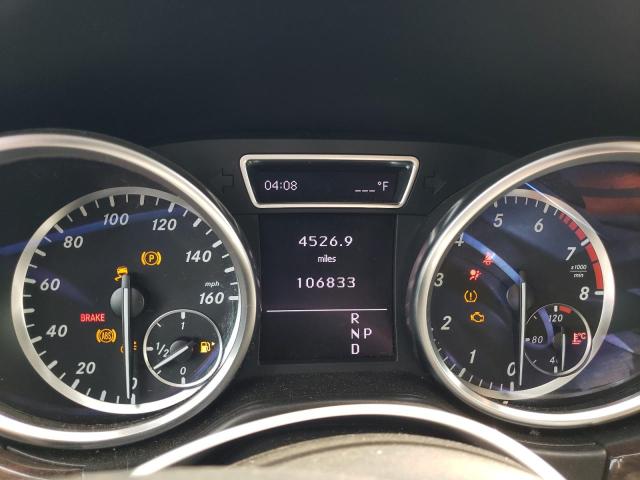 4JGDA5HB1CA040065 - 2012 MERCEDES-BENZ ML 350 4MATIC BLACK photo 9