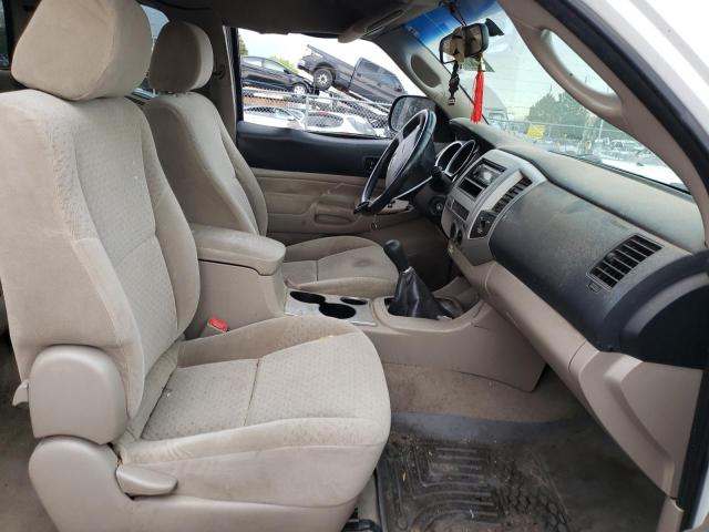 5TEUU42N15Z087498 - 2005 TOYOTA TACOMA ACCESS CAB თეთრი ფოტო 7