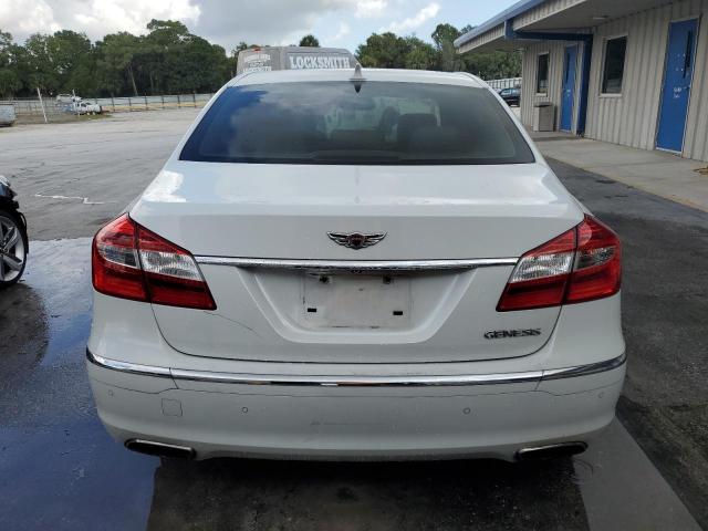 KMHGC4DD0CU171124 - 2012 HYUNDAI GENESIS 3.8L WHITE photo 6