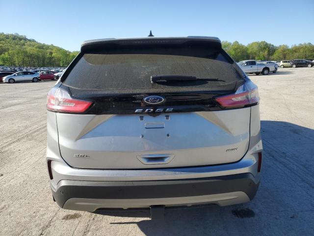 2FMPK4J93NBA18099 - 2022 FORD EDGE SEL SILVER photo 6