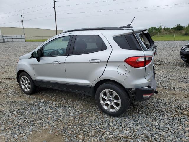 MAJ3S2GE8KC266538 - 2019 FORD ECOSPORT SE SILVER photo 2