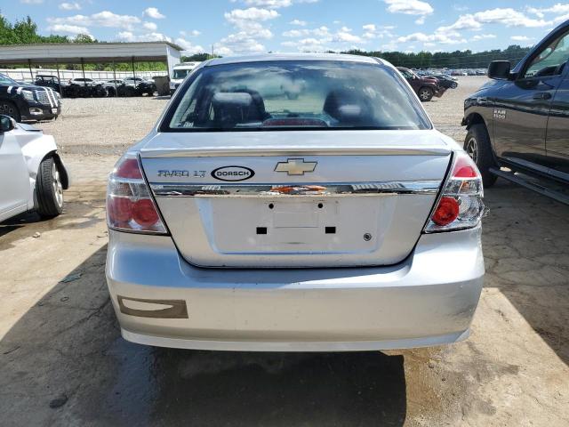KL1TD5DEXBB238618 - 2011 CHEVROLET AVEO LS 银色 照片 6
