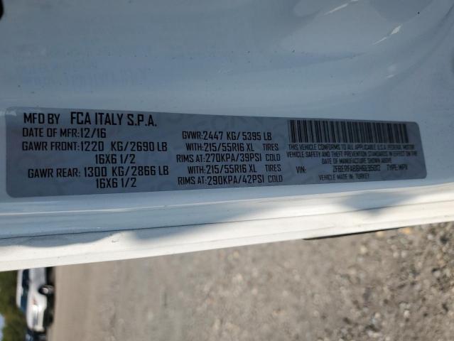 ZFBERFAB6H6E95012 - 2017 RAM PROMASTER 白色 照片 13