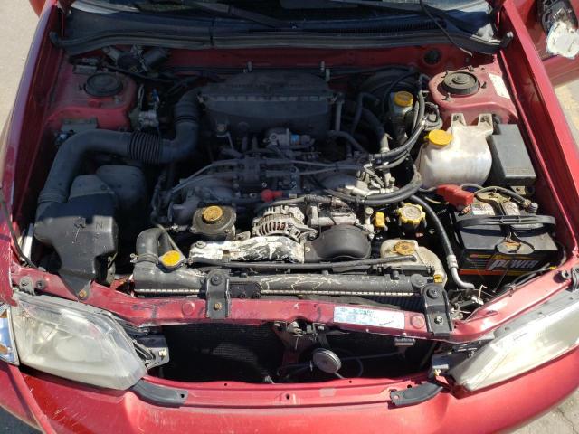 JF1SF65612H743249 - 2002 SUBARU FORESTER S წითელი ფოტო 11